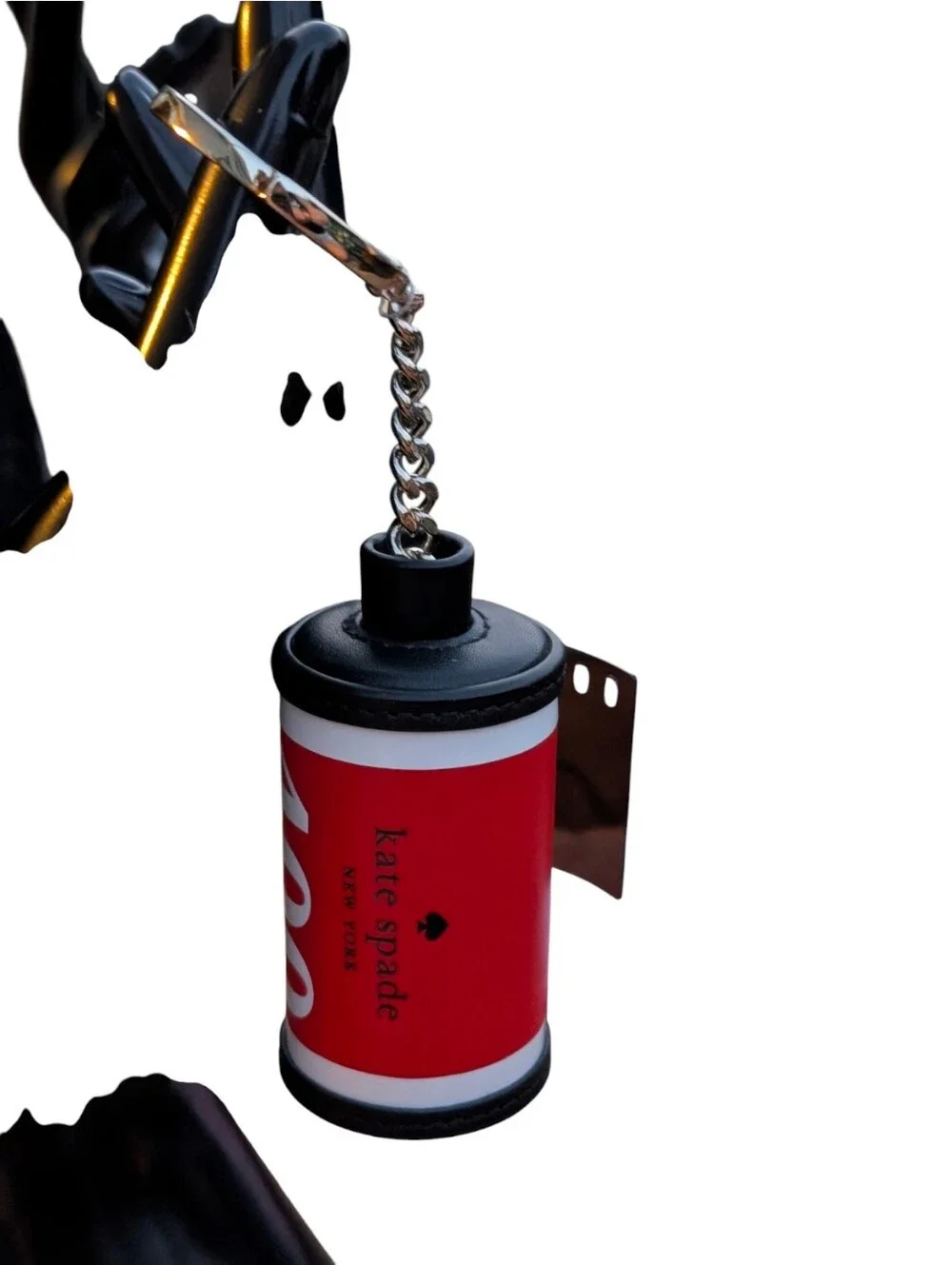 New Kate Spade ♠️ Picture This Film Roll Bag Charm Keychain